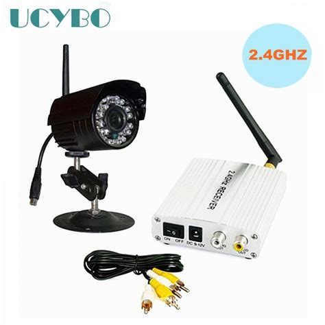 24ghz Wireless Camera Video Audio Cctv Security System Wifi Receiver