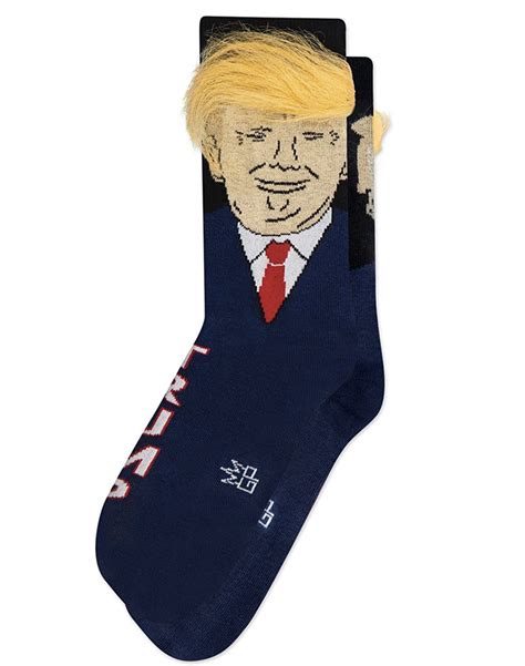 Donald Trump Socks Show Off Trumps Iconic Comb Over With These Socks