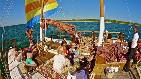 Fourth Of July Boat Party On Fort Pond Bay Catamaran Mon Tiki