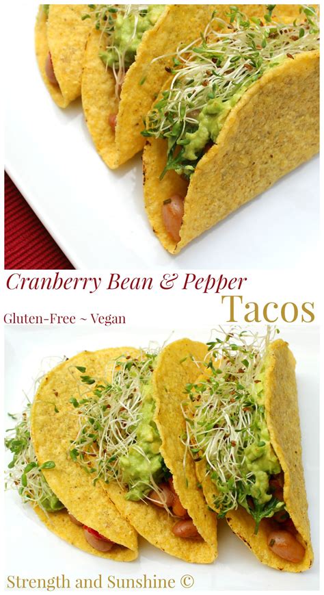 They are a winter berry that has become synonymous with the christmas table for many. These Cranberry Bean & Pepper Tacos will change the way ...