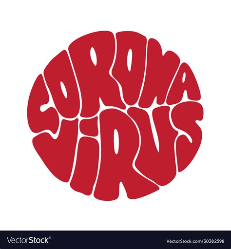 Covid19 19 Logo Coronavirus Royalty Free Vector Image
