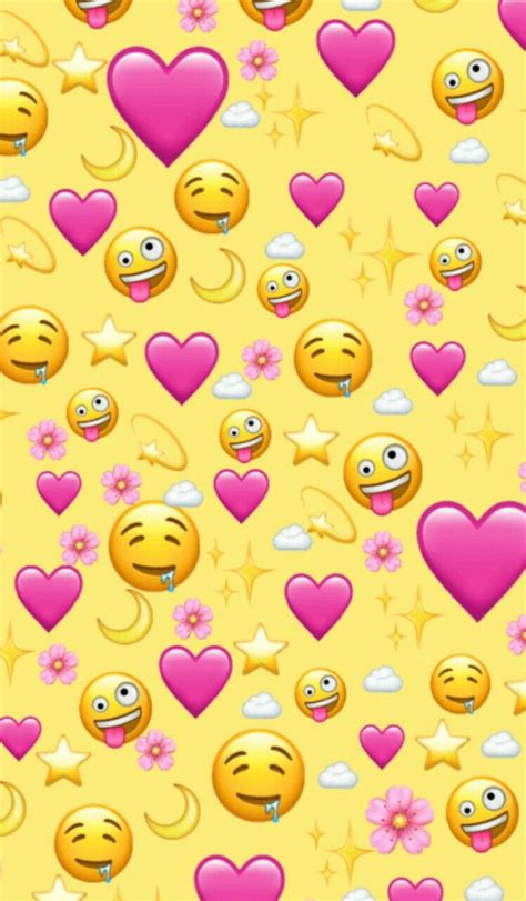 Fondos De Pantalla De Emojis Fondo Pantalla Emoji Bonitos Fondos