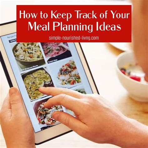 How Do You Maintain Monitor Of Your Meal Plan Concepts Informationsesea
