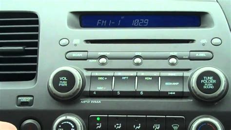For all those of you who have an older version of a honda radio you can enter your code by pressing the at one function button. How to reset your Honda radio code - Townsend Honda - YouTube