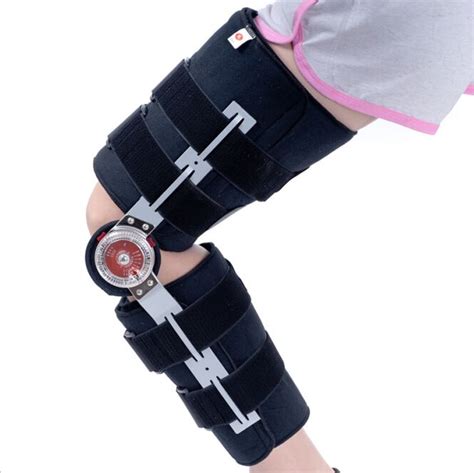 Free Shipping Length Adjustable Brace Angle Knee Support Brace Orthosis