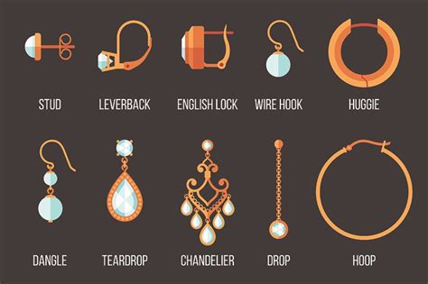 Earring Types A Guide To 10 Different Styles