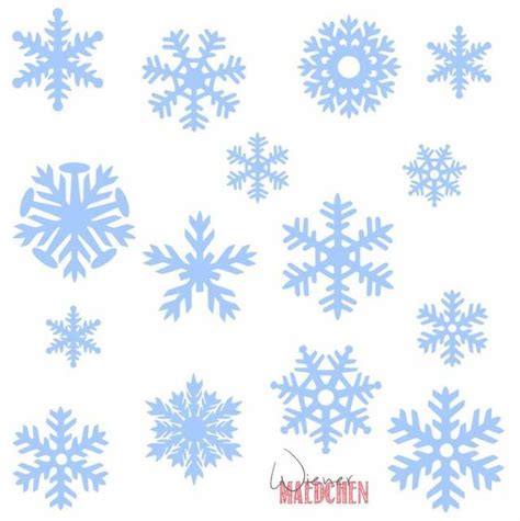 Verschiedene schneekristalle die schüler müssen sich gar nicht so exakt an die vorlagen halten und können die muster freihand aufzeichnen. Plotter-ABC: Q wie Quellen (Himmelgrau) | Schneeflocke ...