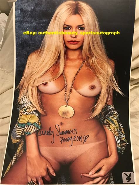 KENNEDY SUMMERS PLAYbabe PLAYMATE NUDE BOOBS HOT SEXY POSTER SIGNED X REPRINT EBay