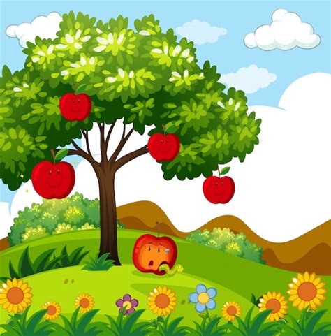 Apple Tree Vectors Photos And Psd Files Free Download
