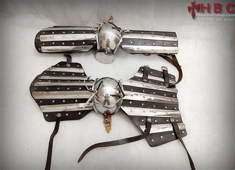 Steel Arms Medieval Splint Arms Armor For Combat Fighting Like Etsy