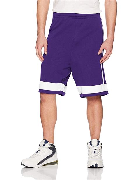 Mens Low Post Basketball Shorts Purplewhite Ci114xyzk5l Size 3x