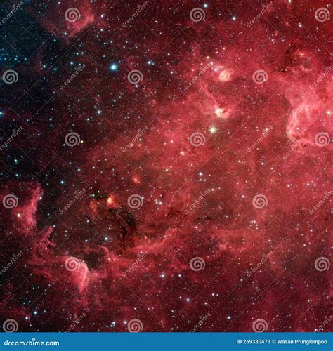 Space And Glowing Nebula Background Elements Of This Image Furnished
