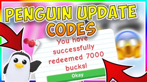 How to redeem roblox adopt me codes. ALL NEW ADOPT ME CODES 2019 - New Penguin Update/ Roblox ...
