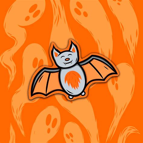 Cute Halloween Bat Sticker October31st