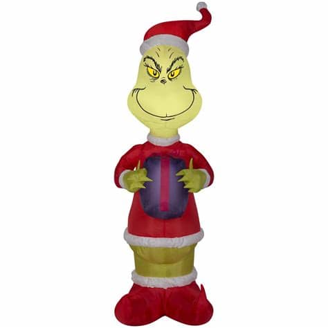 Outdoor inflatables & figures are a perfect way to brighten up your front & back garden this christmas. Home Accents Holiday 42.52 in. W x 33.47 in. D x 77.95 in ...