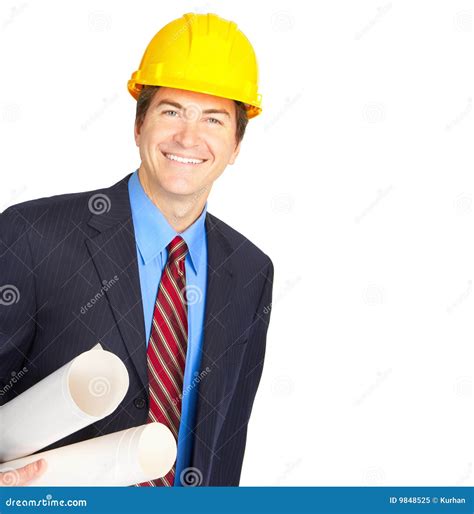 Architect Stock Image Image Of Design Foreman Contractor 9848525