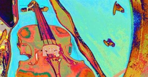 Violin key and saxophone with music art on black art background. Pop art violin. Psychedelic violin. | Violin Art ...