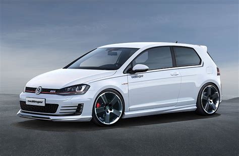 Hd Wallpaper White Volkswagen 3 Door Hatchback Vw Golf 7 Gti