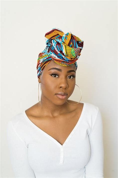 Kente African American Head Wraps Thriftyupenyu Head Wraps African