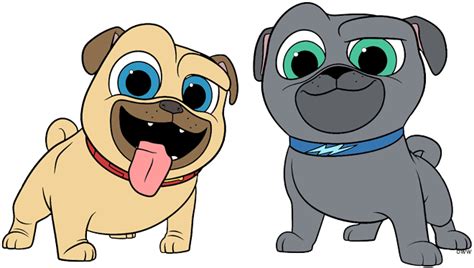 Learn how to draw a cute cartoon dog's face out of the word 'dog' with the following simple steps. Puppy Dog Pals Clip Art | Disney Clip Art Galore