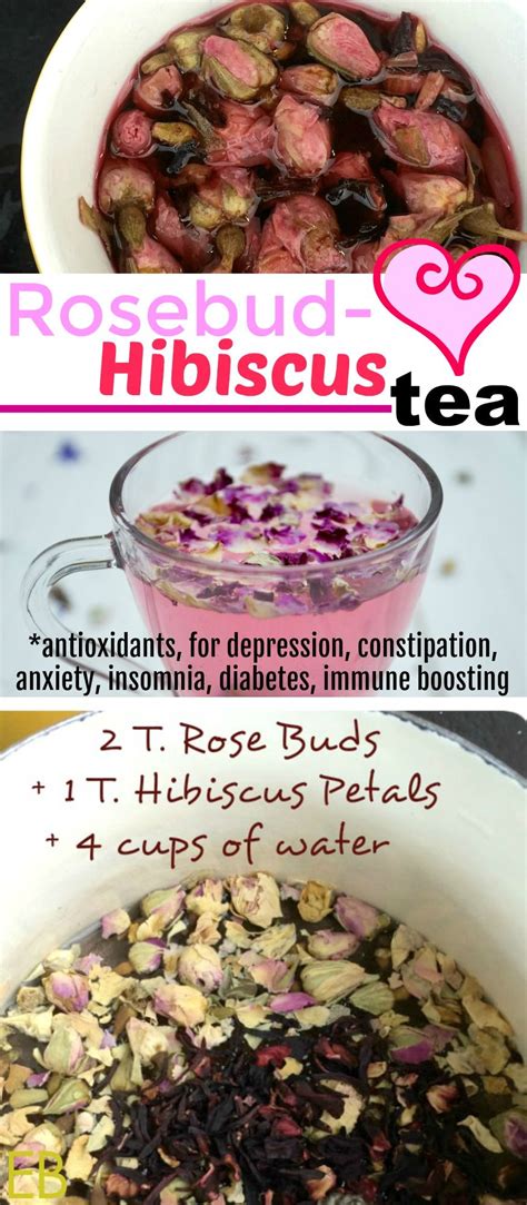 Rosebud Hibiscus Tea Recipe Tea Blends Recipes Herbal Teas Recipes