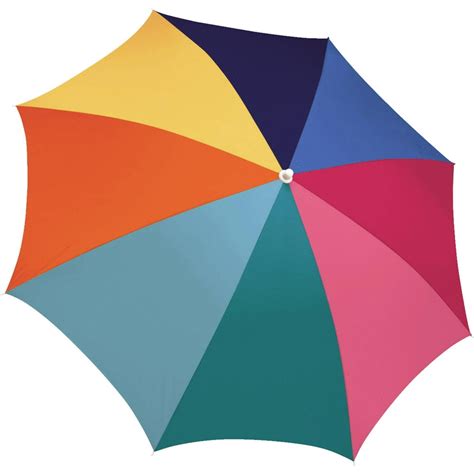 Rio Brands Multi Color Nylon Beach Umbrella