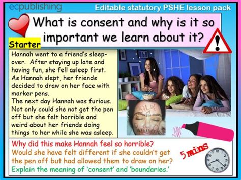 Sexual Consent Law Pshe Teaching Resources