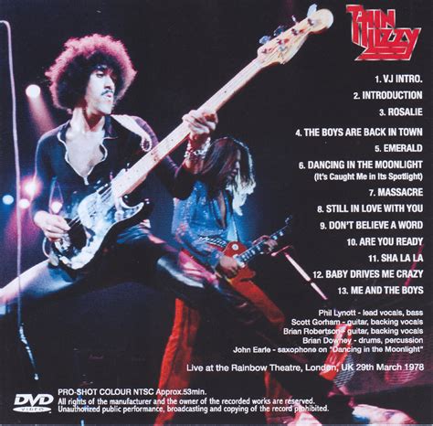 Thin Lizzy Live And Dangerous Japanese Broadcast 1dvdr Giginjapan