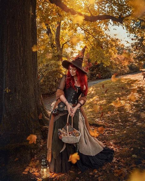 🌿witchy Autumns🌙 Autumn Witch Witch Photos Halloween Photoshoot