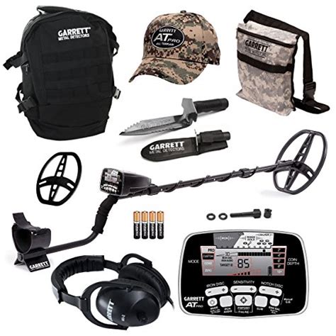 Garrett At Pro Waterproof Metal Detector With Edge Digger And Accessory