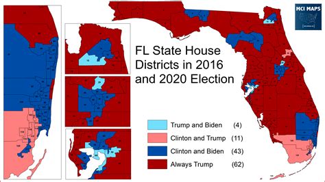 How Floridas State House Districts Voted In 2020 Mci Maps Election