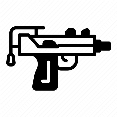 Army Gun Military Smg Uzi Weapon Icon Download On Iconfinder