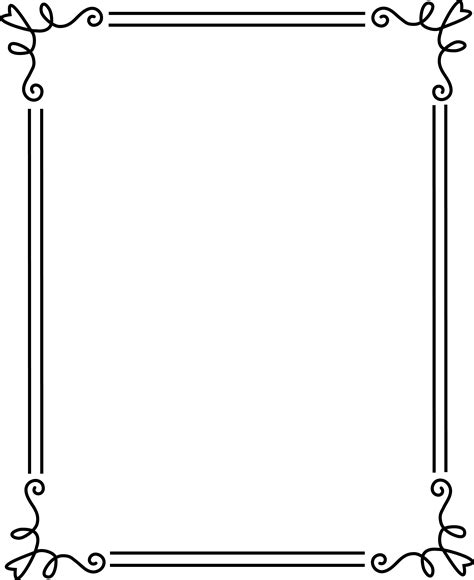 Page borders for microsoft word 7 free download clipart png