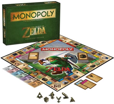Monopoly Zelda Jeu De Société Monsieur Jouet