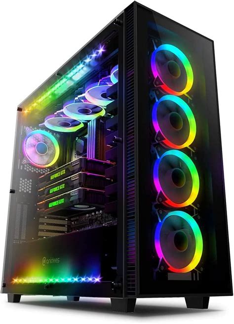 Buy Anidees Ai Crystal Xl Rgb V3 Full Tower Tempered Glass Pc Case