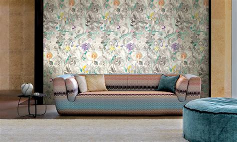 Missoni Homes First Ever Wallcovering Collection Visi