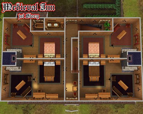 What were medieval english inns really like? Mod The Sims - Medieval Inn
