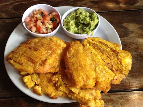 Patacones Is A Costaricantypicaldish Made With Platains You Can Eat Patacones With Chopped
