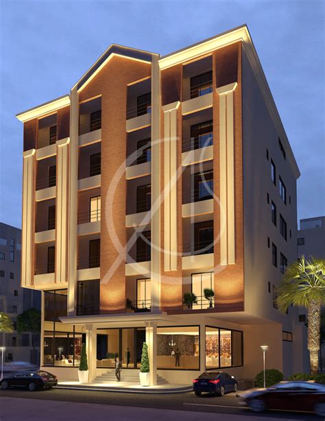 Al Estiqlal 3 Star Hotel Design Comelite Architecture Structure And