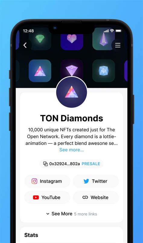 The Home Of Nft On The Open Network Ton App