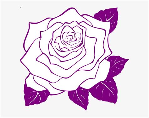 Download Purple Roses Clip Art Watercolor Flowers Clipart Floral ...