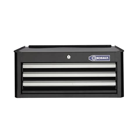 Shop Kobalt 27 In W X 14 In H 3 Drawer Ball Bearing Steel Tool Chest