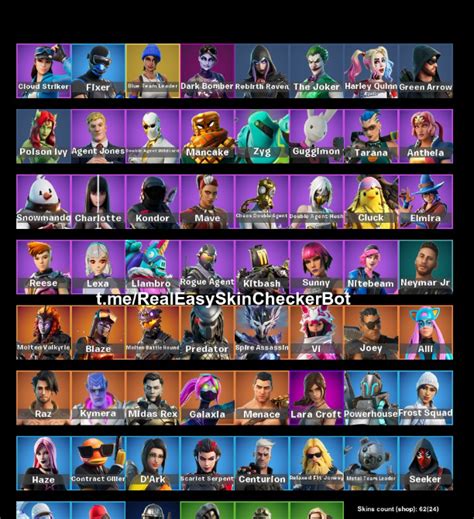 Fortinte Pvp Fortnite 62 Skins Full Access Harley Quinn Bhangra