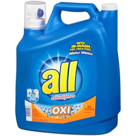 All Oxi Active Stainlifters Liquid Laundry Detergent 162 Fl Oz Kroger
