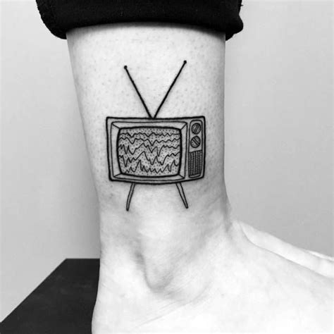 Tv Tattoo Design For Men