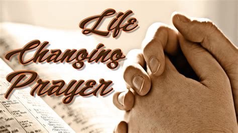Life Changing Prayer Part 4 Shepherd Community Muncie Youtube