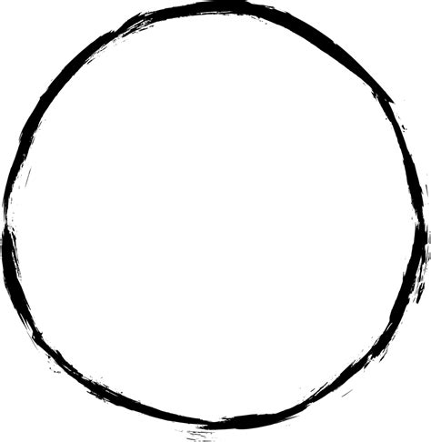 6 Grunge Circle Frame (PNG Transparent) | OnlyGFX.com