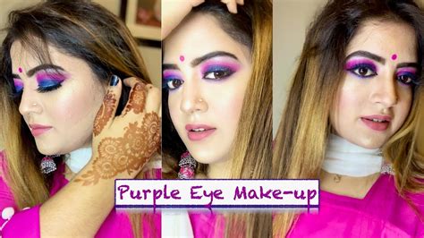 Purple Eye Makeup 2020 Make Up Tutorial Makeup By Jannat Youtube