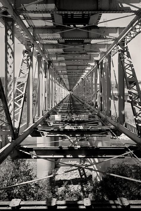 Double Decker Railway Bridge Awatere New Zealand Photograph By Andy