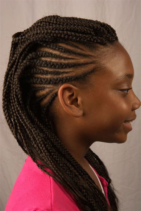 Mohawk is a style that has been around for years and has definitely evolved over time. Mohawk with Extensions Shared By Kinkxstudio | Braided ...
